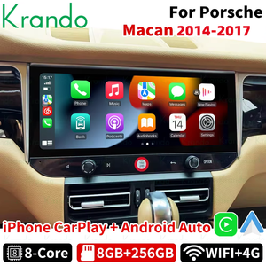 Krando 12.3'' Android 13.0 Navigatore per Auto per <span class=keywords><strong>Porsche</strong></span> <span class=keywords><strong>Macan</strong></span> 2014-2017 Radio Android Stereo Multimediale GPS DVD CarPlay Wireless - Product Image 2