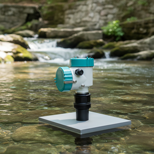 Transmisor de nivel ultrasónico con <span class=keywords><strong>4</strong></span>-<span class=keywords><strong>20mA</strong></span> y RS485 MODBUS para tanque de agua sensor de nivel de Río 0-30M - Product Image 1