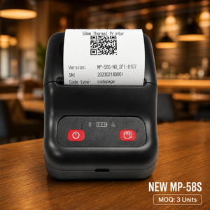 เครื่องพิมพ์พกพา MP-58S รุ่นใหม่ ปี 2026 แบบพกพา เชื่อมต่อ BT ความละเอียด 203DPI แบตเตอรี่ขนาดใหญ่ 2000mAh ไม่ต้องใช้หมึก พิมพ์สติกเกอร์ เหมาะสำหรับธุรกิจขนาดเล็ก - Product Image 2