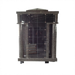 Lápida de Granito para Cremación de Diseño Americano Moderno, Columbario Pequeño con 2 o 4 Nichos, Venta al Por Mayor - Product Image 3