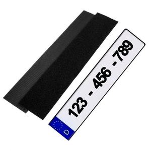 Soporte para Matrícula con Cinta Adhesiva de Gancho y Bucle, Pegatinas para Matrícula de Coche - Product Image 3