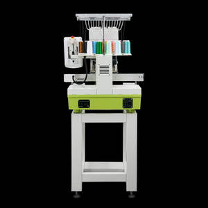 Máquina de bordado de cabeza única FUJA 12 15 20 agujas 350*500 sombrero camiseta máquina de bordado plano - Product Image 4