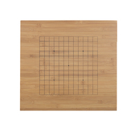 Go Game Set Board with and Bamboo Bowls and Go Pieces - Classic Strategy Board Game (Weiqi)