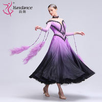 B-24095 personnalisé nouvelle robe de danse de salon standard international robes de danse de salon en soie perlée de haute qualité à vendre