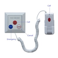 Système d'Appel Infirmier Sans Fil Intelligent avec Panneau d'Alarme Patient Sans Fil pour Hôpitaux et Soignants, Sonnette d'Urgence, Prix Usine