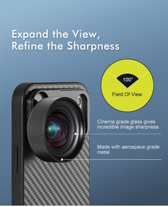 <span class=keywords><strong>Objectif</strong></span> grand angle HD 18 mm avec clip d'<span class=keywords><strong>objectif</strong></span> à filetage 17 mm, <span class=keywords><strong>objectif</strong></span> externe pour téléphone pour iPhone Samsung Galaxy et la plupart des smartphones - Product Image 2