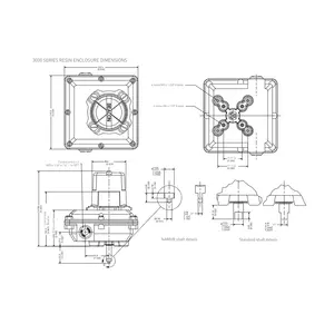 Westlock Rotary Position Monitors Limit Switch 3000 8300 3300 Series With Fisher V150 Valve And DVC6200 Positioner