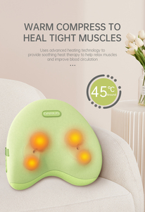 Colchón de masaje eléctrico de cuero <span class=keywords><strong>Homedics</strong></span> con control de tiempo para espalda, <span class=keywords><strong>cuello</strong></span>, cuerpo y cintura, uso en la oficina - Product Image 2