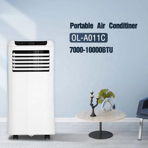 Unité de refroidissement compacte 7000 BTU pour usage domestique et bureau, avec contrôle Wi-Fi via application, climatiseur portable intelligent avec fonction minuterie, compatible camping-car et voiture - Product Image 2