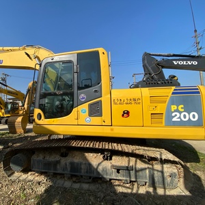 รถขุดไฮดรอลิกแบบตีนตะขาบ โคมัตสึ PC200 ขนาด 20 ตัน สภาพใหม่เกือบเหมือนใหม่ สำหรับงานก่อสร้างคุณภาพสูง - Product Image 1