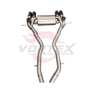 Sistema de escape Catback Vortex Equal Length Valvetronic compatible con BMW M3 F80 M4 F82 S55, sonido de alto rendimiento, garantía de 2 años. - Product Image 5