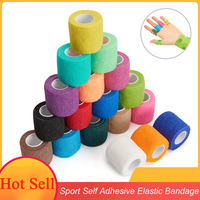Bande adhésive élastique sportive colorée de 4,5 m pour doigts, chevilles, paumes et épaules