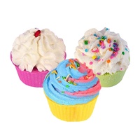 Bombe de bain à l'huile de lavande biologique Produit de gros chaud Ingrédients naturels Bombe de bain pour gâteau