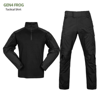 Tenue de Combat Tactique Camouflage Multi-Poches G4 en Tissu Ripstop Respirant [500 Ensembles Personnalisés]