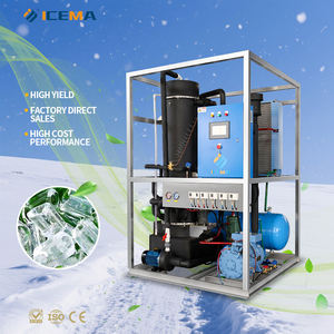 2Ton 3 Ton 5 10 15 20 25 30 Tons Máquina automática para hacer hielo en tubos/Máquina de hielo industrial para Bebidas frías - Product Image 1