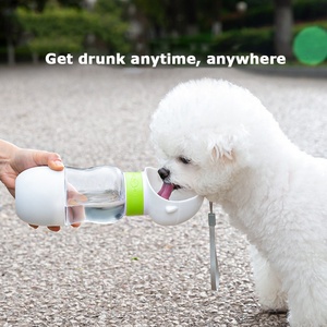 Bottiglia d'Acqua per Cani, Ciotola Portatile <span class=keywords><strong>2</strong></span> in 1 per Acqua e Cibo, Dispenser per Esterni per Animali Domestici - Product Image 3