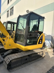Mini-excavatrice Komatsu PC56-7 d'occasion, très demandée, avec peu d'heures de fonctionnement, excellent prix à vendre - Product Image 5