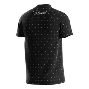 T-shirt décontracté à séchage rapide par sublimation pour homme, chemises à manches courtes, polo à fermeture éclair pour homme, chemise à col montant - Product Image 4