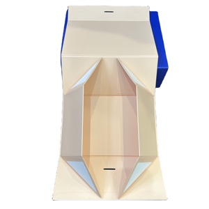 Caja de Maquillaje Cosmética - Cajas Magnéticas de Papel Recubierto con Asa para Sets de Regalo de Belleza, Diseño Libre con Cinta - Product Image 3