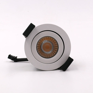 Petit <span class=keywords><strong>spot</strong></span> lumineux <span class=keywords><strong>led</strong></span> <span class=keywords><strong>encastrable</strong></span> anti-éblouissement, <span class=keywords><strong>mini</strong></span> <span class=keywords><strong>spot</strong></span> réglable avec ambiance, 50mm, 3W - Product Image 2