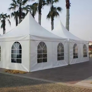 Industriale popolare resistente PVC Pagoda giardino baldacchino tenda 3x3m 4x4m 5x5m per la festa all'aperto e matrimonio - Product Image 5