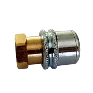 Embout de gonflage à air de haute qualité en laiton et acier, à fixation par pince, pour applications industrielles générales - Product Image 5