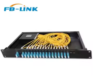16CH sợi đơn sợi kép wdm 16CH cdwm mux demux ABS hộp cho trung tâm dữ liệu Tốc độ cao 16CH CWDM mux/demux mô-đun V sợi quang - Product Image 4
