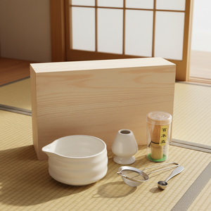 <span class=keywords><strong>Set</strong></span> Cerimoniale per Tè Matcha con Logo Personalizzato, Confezione Regalo in Legno, Kit Professionale 7 Pezzi con Frusta in Bambù <span class=keywords><strong>e</strong></span> Ciotola in Ceramica - Product Image 2