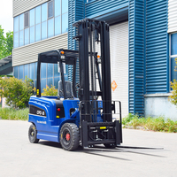 Forklift Listrik Baiyijie 2.5 Ton, Forklift Pertanian CPCD30 CPCD50, Baterai Lithium CPD30 CPD50, Truk Forklift Hidrolik