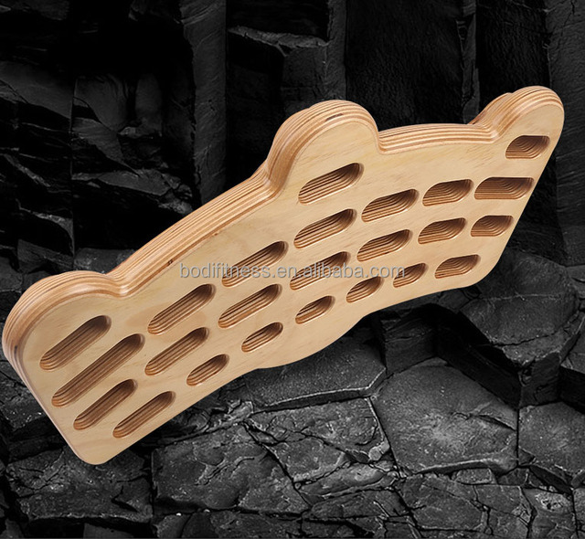 New Multifunctional Hangboards Wooden Climbing Board Finger Strength Training Strength Sport  Climbing Wood Finger Board