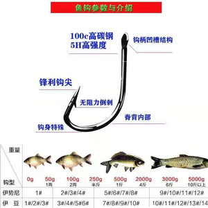 Hameçons doubles Golden Dragon Ise Ni Line anti-emmêlement en acier haute teneur en carbone pour la pêche à la carpe en eau douce, ligne secondaire de 36 cm - Product Image 5