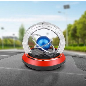 Nuevo Perfume para Auto con Diseño de Galaxia de Estrellas Giratorias Solares, Aerosol Líquido para Colocar en el Tablero - Product Image 2