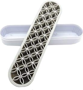 Organizador de <span class=keywords><strong>brochas</strong></span> cosméticas portátil de silicona de alta calidad Soportes de <span class=keywords><strong>brochas</strong></span> de maquillaje de silicona de viaje - Product Image 6