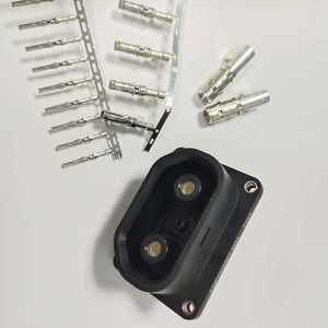 Conector de alimentación híbrido 6,0 <span class=keywords><strong>2</strong></span> + 8 pines 100A 150A IP67 enchufe hembra impermeable con terminal de barra colectora para caja de almacenamiento de energía - Product Image 3