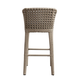 Rotin De Jardin moderne Tabouret de <span class=keywords><strong>Bar</strong></span> <span class=keywords><strong>En</strong></span> <span class=keywords><strong>Osier</strong></span> Haute Fauteuil Meubles de <span class=keywords><strong>Bar</strong></span> <span class=keywords><strong>En</strong></span> Plein Air - Product Image 4