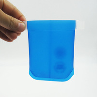 Tasse d'eau pliable pour le sport, sans BPA, en TPU, pour boisson gazeuse, flacon pliable pour randonnée, vélo, course, escalade