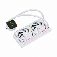Pendingin Cair CPU Zeromaster ARGB LCD AIO 360mm Radiator Pendingin Air untuk Prosesor LGA1700 AM5 AM4