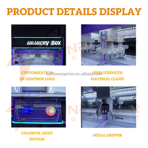 4-người chơi đồng tiền hoạt động Quà Tặng trò chơi quay đồ chơi clip kẹp máy mini Claw Đồ chơi cần cẩu máy - Product Image 3