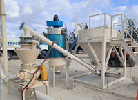 Convoyeur pneumatique à phase dense pour poudre de ciment et cendres volantes sèches