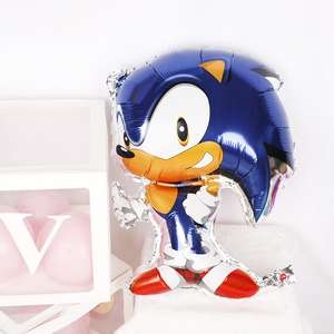 Dbcy <span class=keywords><strong>Sonic</strong></span> de globo Feliz <span class=keywords><strong>cumpleaños</strong></span> globo de helio para niños en venta niños decoración de la fiesta - Product Image 3