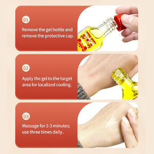 ไฮโดรเจลเย็นปราศจากแอลกอฮอล์เพื่อความสบายผิวและสัมผัสสดชื่น - สูตรพกพาสะดวกไม่เหนียวเหนอะหนะสำหรับการดูแลผิวประจำวัน - Product Image 4