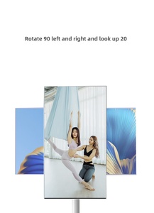 <span class=keywords><strong>SmartTV</strong></span> vertical portátil de 32 pulgadas con Android giratorio 10 Pantalla táctil con retroiluminación LED Cámara blanca - Product Image 6