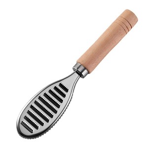 Double-Sided Stainless Steel Fish Scale Remover With Wood Handle Heavy Duty Commercial Fish Scaler Tool - Product Image 5