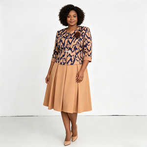 Vêtements pour femmes africaines en gros du fabricant, tailles grandes, ensembles de costumes féminins, tenues d'église pour femmes - Product Image 5