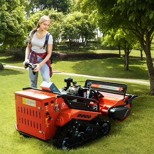 Tondeuse à gazon sans fil autopropulsée 4 temps haute puissance télécommandée, qualité industrielle/bricolage pour usage en jardin et sur terres agricoles - Product Image 1