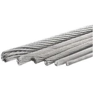 Factory Production Stainless Steel Wire Rope Cable 1mm 2mm 3mm 4mm 5mm 6mm