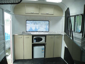 Remolque para Caballos de Cuello de Cisne de Alta Calidad, Estándar Australiano 2025, para 3 Caballos, para el Cuidado de Caballos, Transporte de Alimentos, Helados y Papas Fritas - Product Image 4