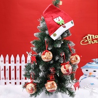 Rote Festliche Weihnachtsbaumkugeln Baumschmuck Anhänger Dekoration
