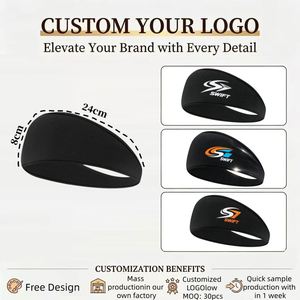 Banda Deportiva para la Cabeza con Logotipo Personalizado, a la Moda, Colorida, Unisex, Refrigerante, Absorbente de Humedad, para Correr - Product Image 3
