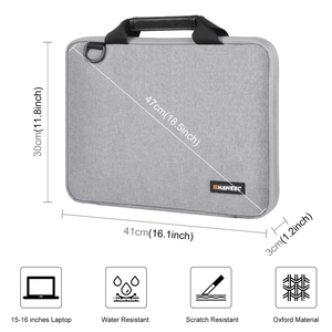OEM ODM HAWEEL Maletín Bandolera para Portátil de 15.0 a 16.0 Pulgadas para <span class=keywords><strong>Lenovo</strong></span> <span class=keywords><strong>Thinkpad</strong></span>, Bolsa de Almacenamiento para Auriculares y Banco de Energía - Product Image 3